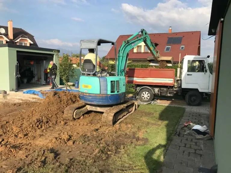 Bazén s technickou miestnosťou a zastrešením — realizácia bazéna Magiline (6)