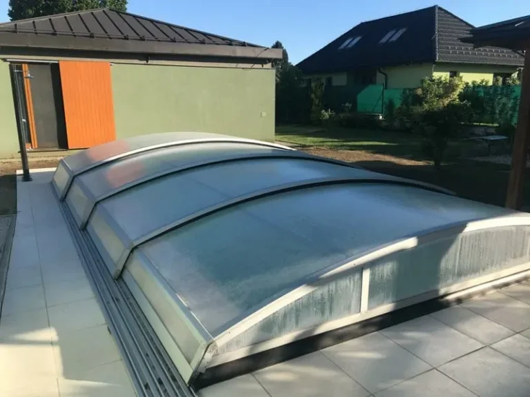 Bazén s technickou miestnosťou a zastrešením — realizácia bazéna Magiline (27)